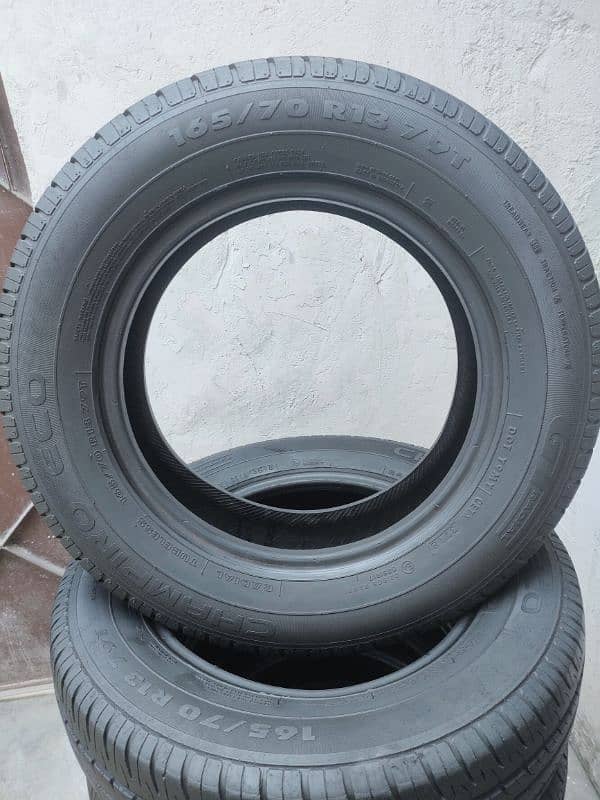 165/70R13 4 Tyres Set in Very Good Condition 2