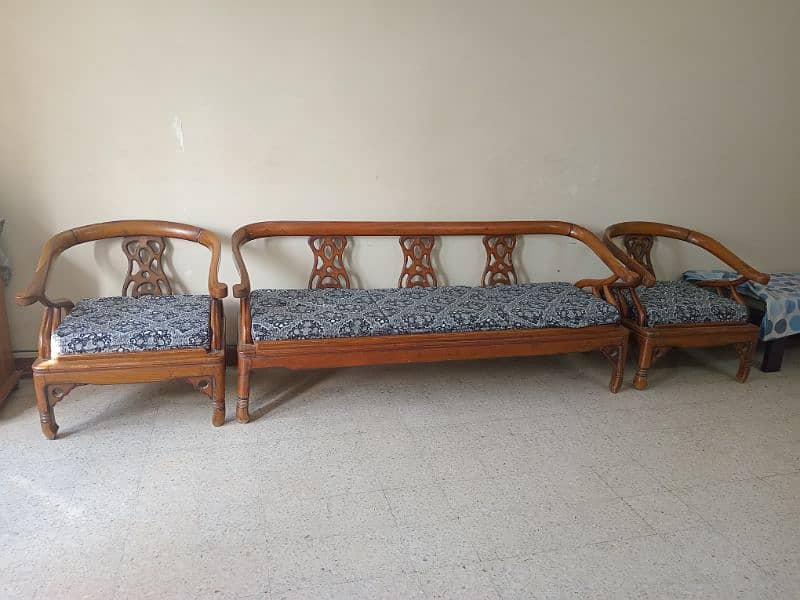 5 seater Sofa Set sheesham wood Sofa 0