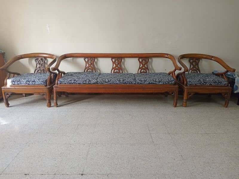 5 seater Sofa Set sheesham wood Sofa 4