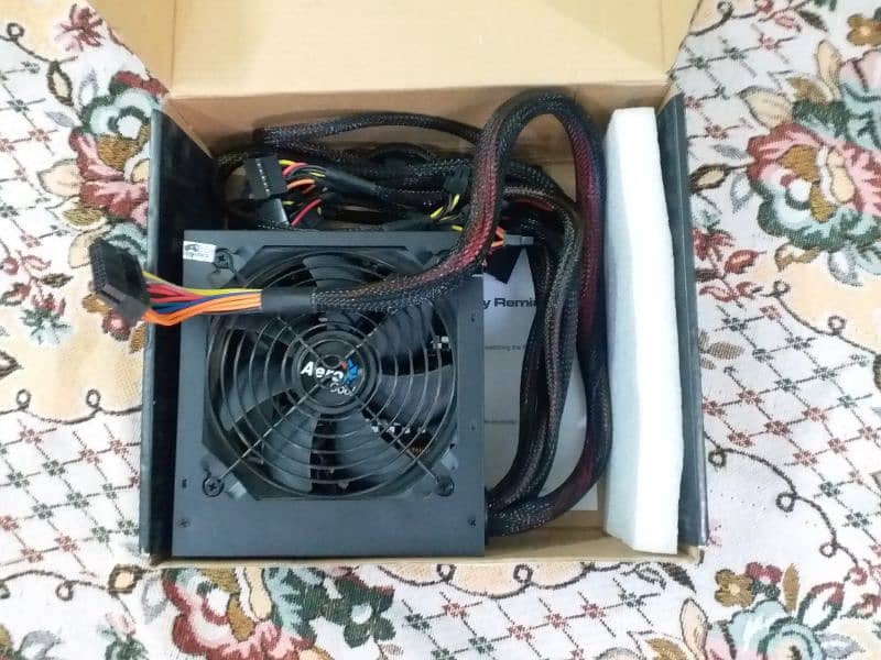 Aerocool 500watt 80+ browns PSU sealed power supply 2