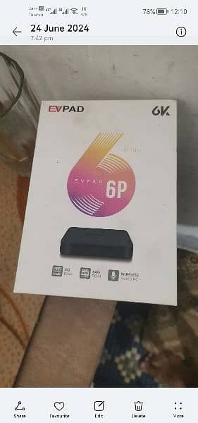 Android tv box 4g 64gb original voice remote 0