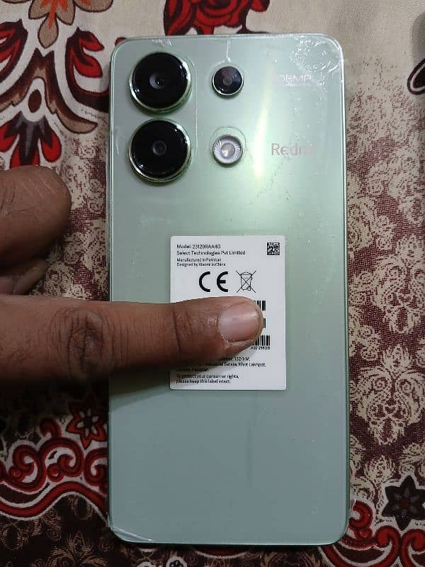 Xiaomi Note 13 with 8GB & 256GB Mint Green 6