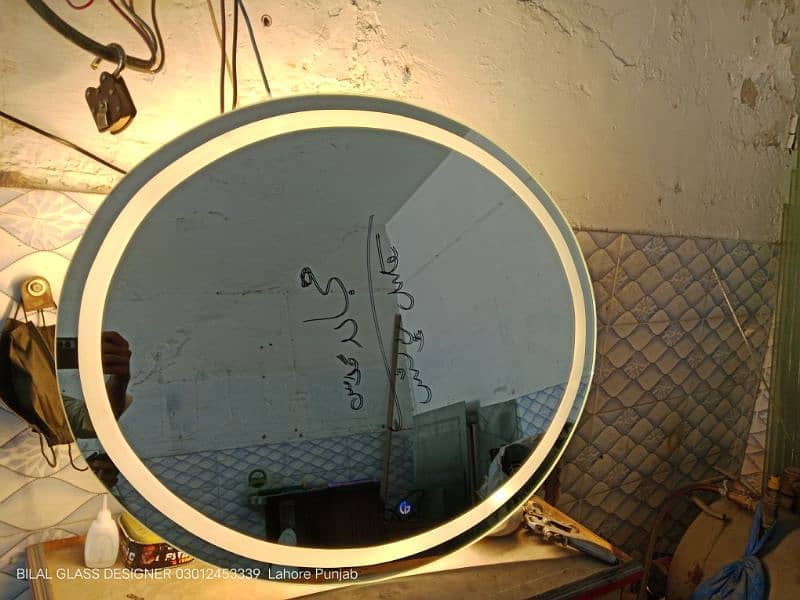 LED mirror for vanity and washroom and home decor 2