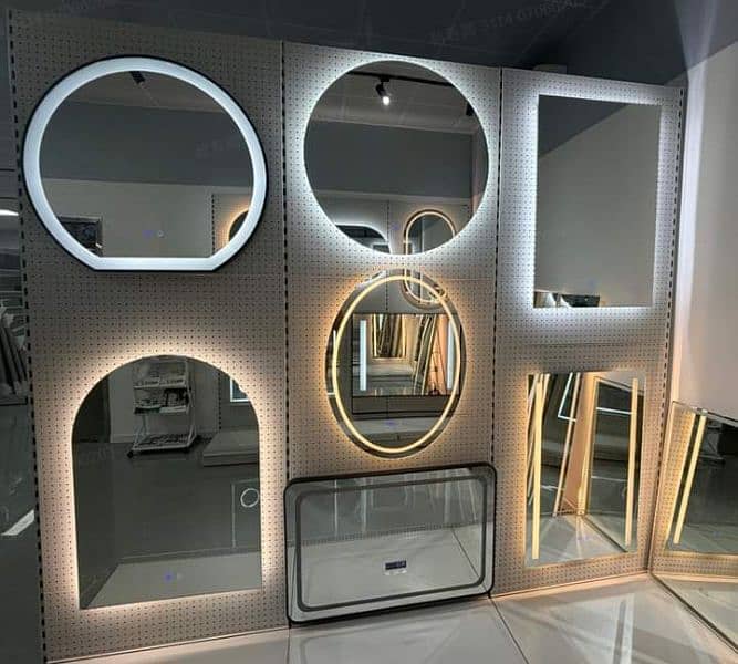 LED mirror for vanity and washroom and home decor 8