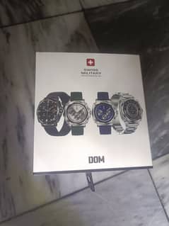 Swiss Military Dom 4 Smartwatch - 1.43" AMOLED,