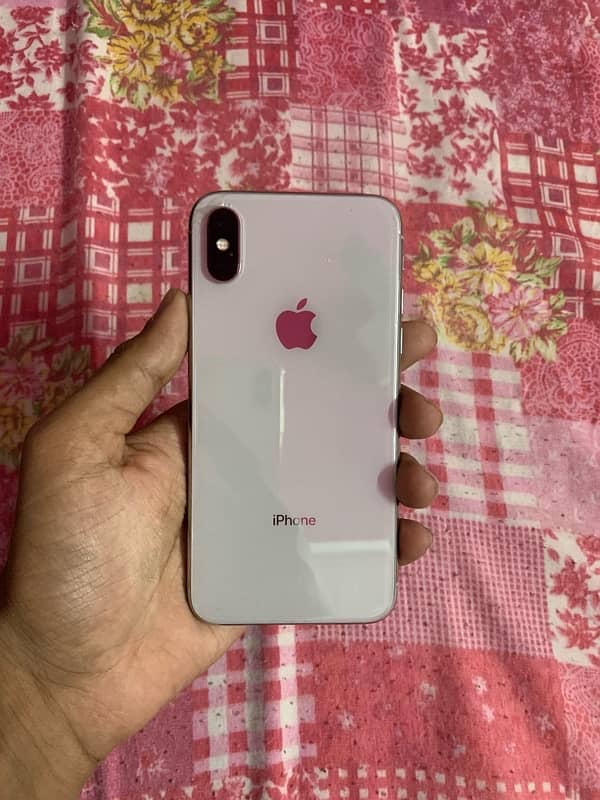 iPhone X pta approved with box (64) GB 0