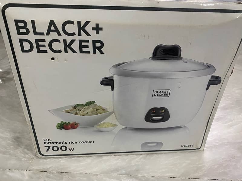 Black Decker 700 w rice cooker 1