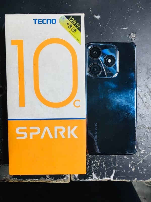 Tecno Spark 10c 4+4 128 0