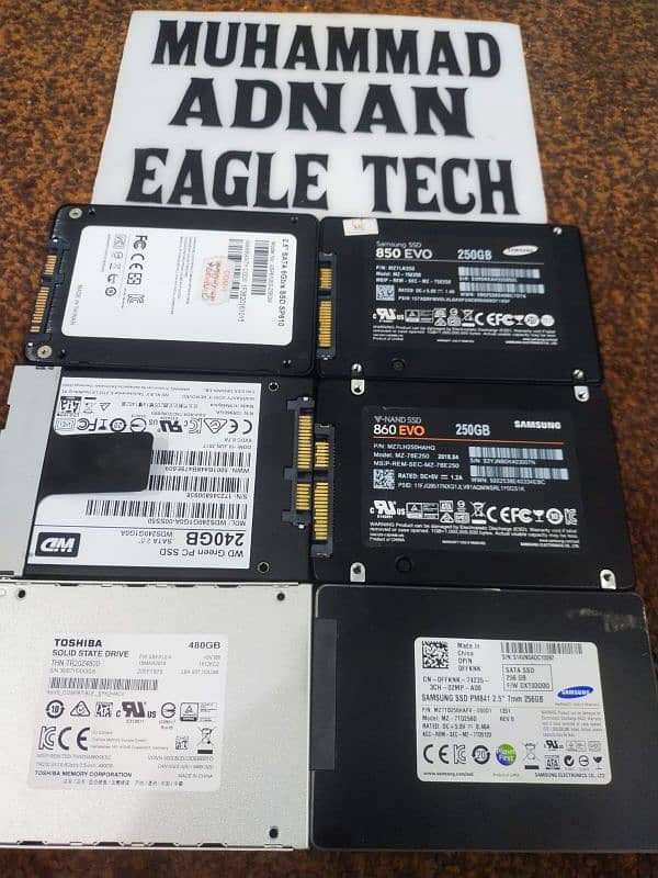 240 250 256 480gb Ssds 2.5 0