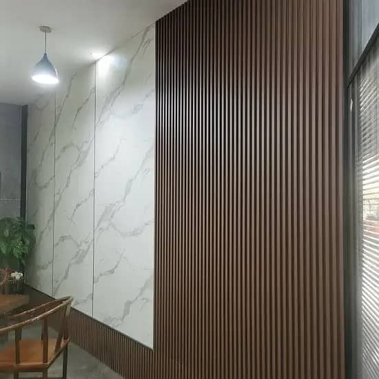 Pvc Wallpanel | wpc wall panel | Laminated sheet wallpaper wood floor 3