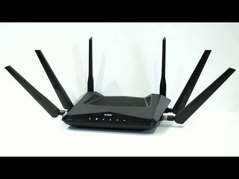 D link X5460 WIFI 6 dual band router 0