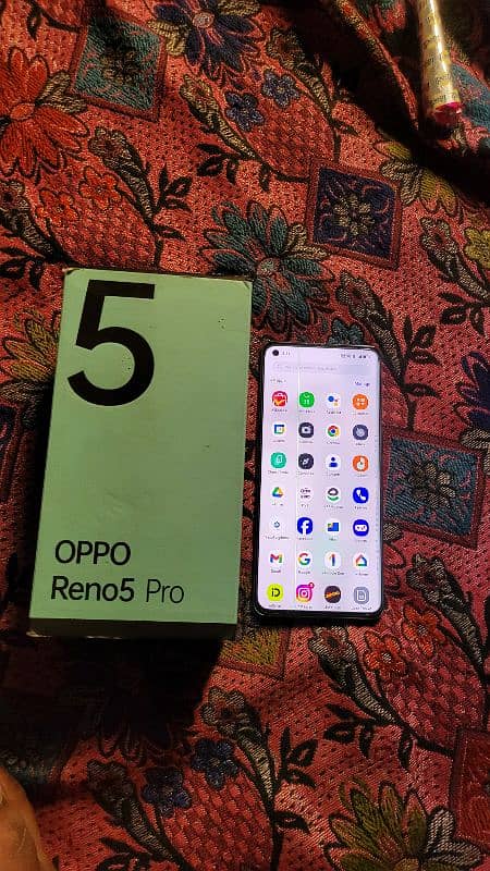 Oppo reno 5 pro 5g 12/256 sale and exchange 0