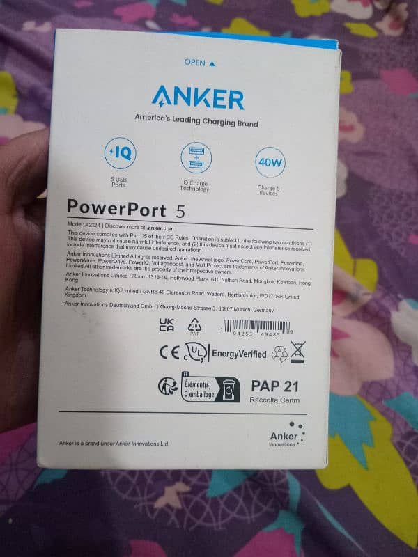 Anker power port 5 1