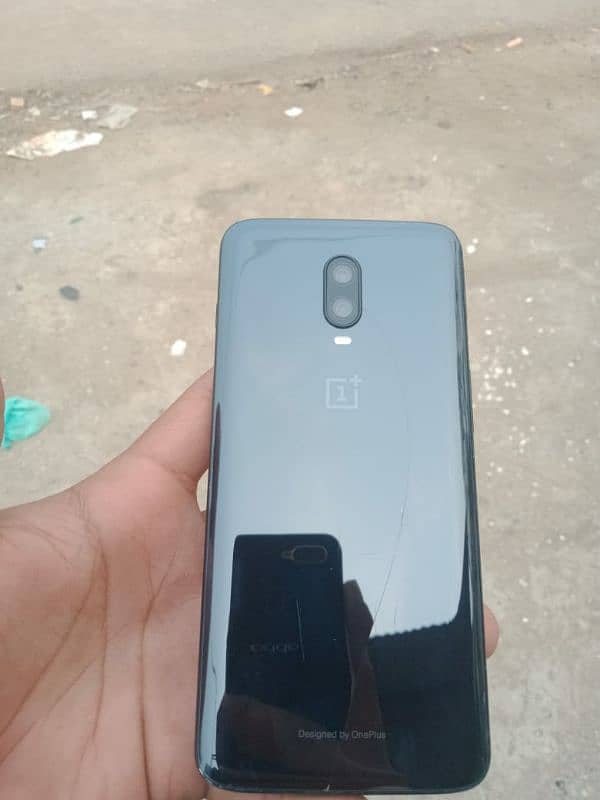 OnePlus 6T 8/128 pta 2 sim 845 snapdragon front finger original pannel 0