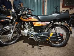 Honda CD 70cc One Hand Used Lush Condition