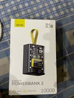 BEME Original 23w 10000 mah power bank just box open