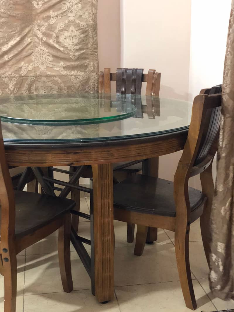 Imported Dinning table with 04 chairs 5