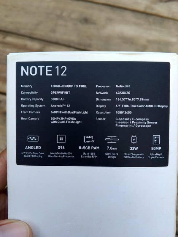 Infinix note 12g96 processor 8/128 exchange possible. 7