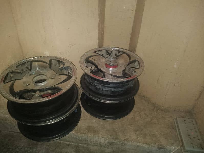 Mehran/Suzuki Carry/Bolan Tyre Rims 1