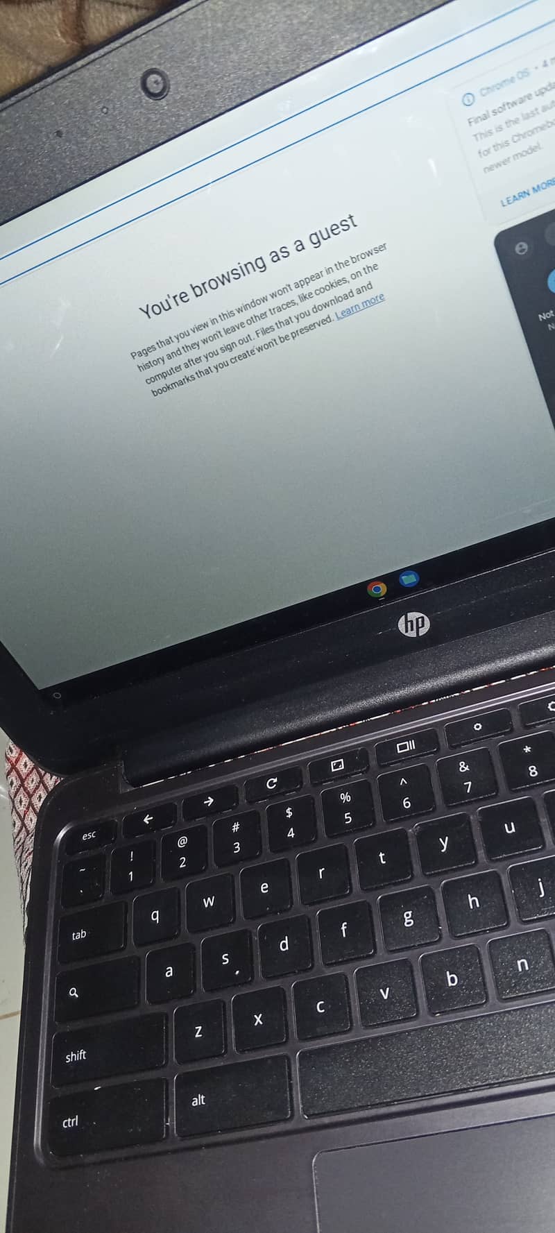 HP Chromebook 11 G5 EE 1