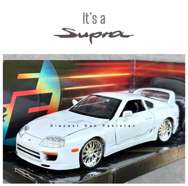 Toyota Supra MK4 Fast & Furious 1/24 Scale - Brian’s Supra 0