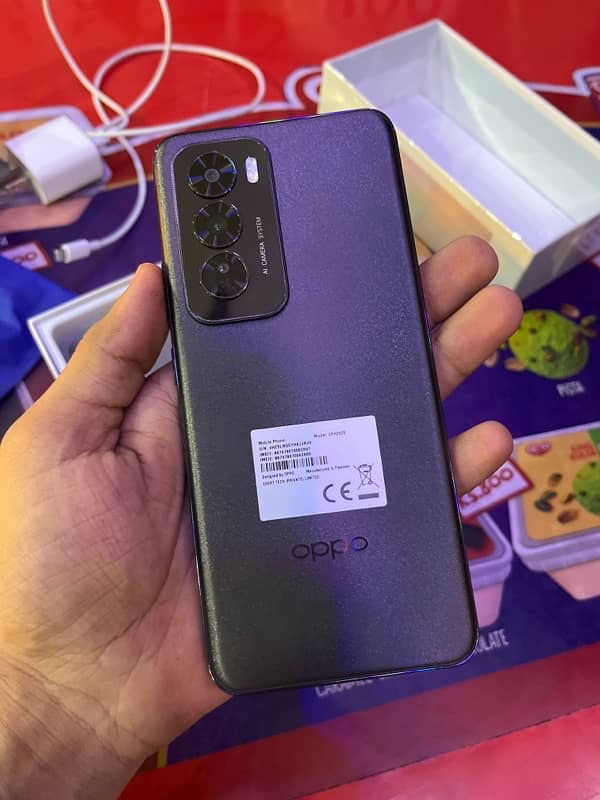 oppo reno 12 Full new just open full packed phone 3