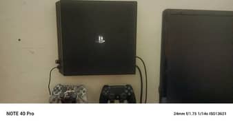 ps4 pro 1tb with 2 controller