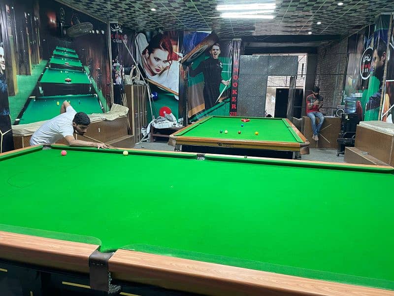 2 snooker table Rasson swad steel cushion for sale in new condition 3