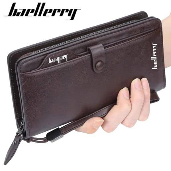 leather wallet mans or women's 9