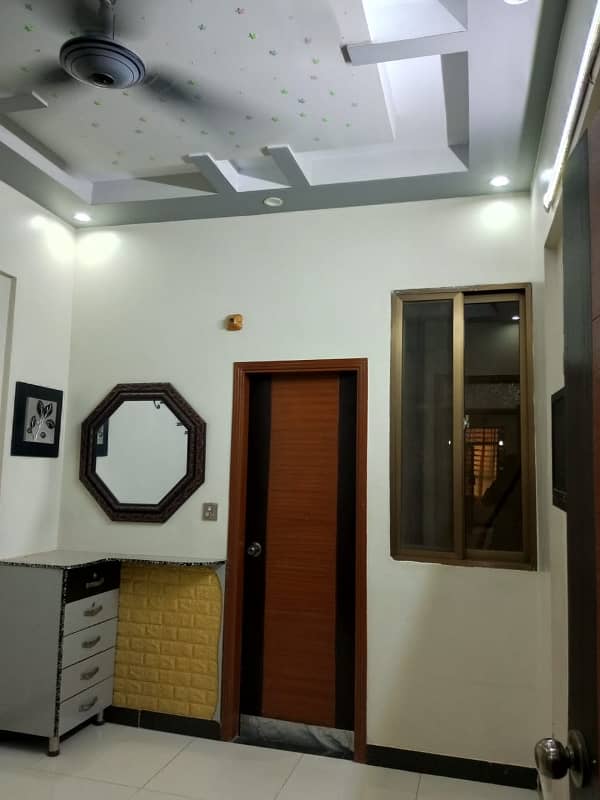 3bed DD memon Nagar backside saving home mart wide road Saba Estate 1