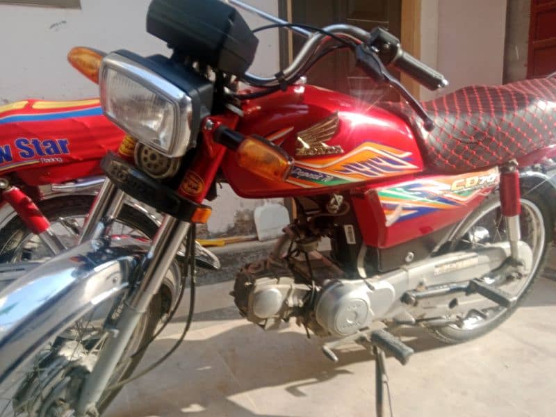 honda cd70 look like zero meter 3