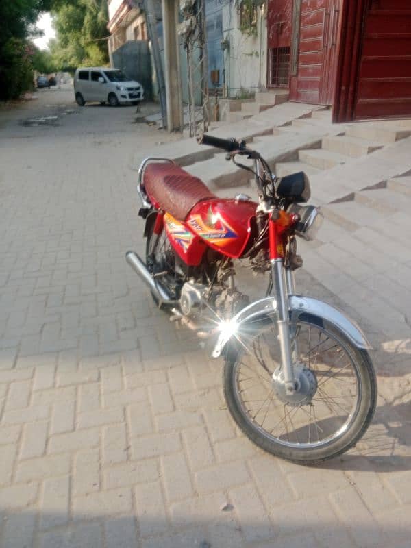 honda cd70 look like zero meter 7