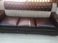 leather sofa