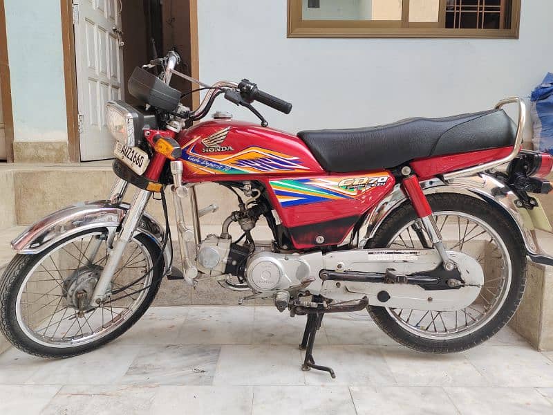 Honda cd70 9