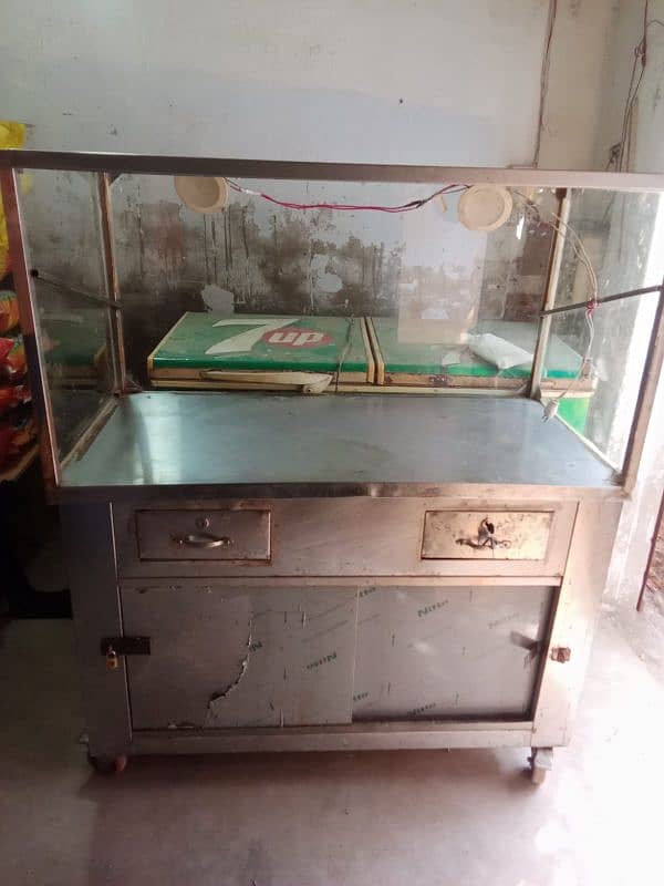 SAMOSA/FRIED ITEMS DISPLAY COUNTER FOR SALE 1