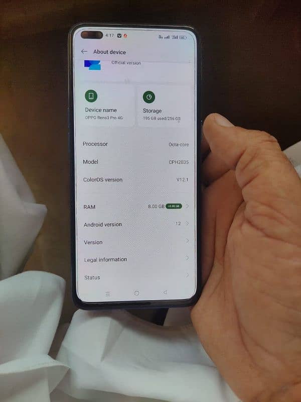 Oppo Reno 3 pro 12 256 1