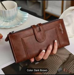 Dark Brown orignal leather wallet