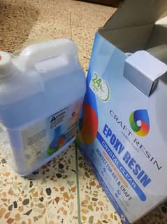 Craft resin epoxy crystal clear 4L AB (USA)