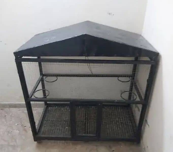 folding and sliding cage 2