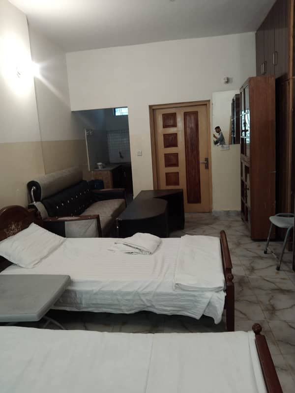 Furnished Flat for male Furnished portion for student Vip room for female Furnished room for boys Portion near scan college Portion & flat near supervisor college 2