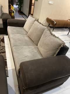 6 seater sofa set.