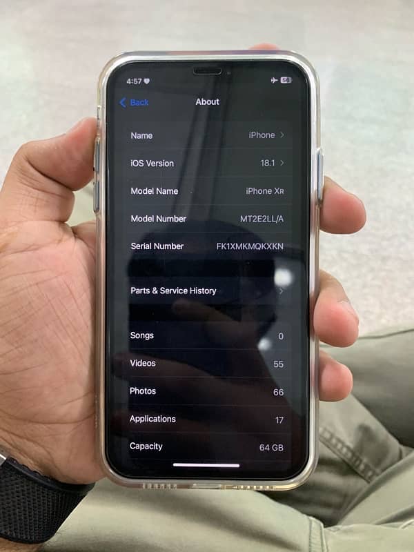 IPHONE XR 64gb JV 6