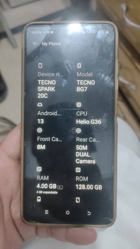 Tecno Spark 20 C 0