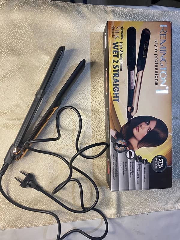 Remington hair straightener, babyliss curler and straightener 2 in 1 1