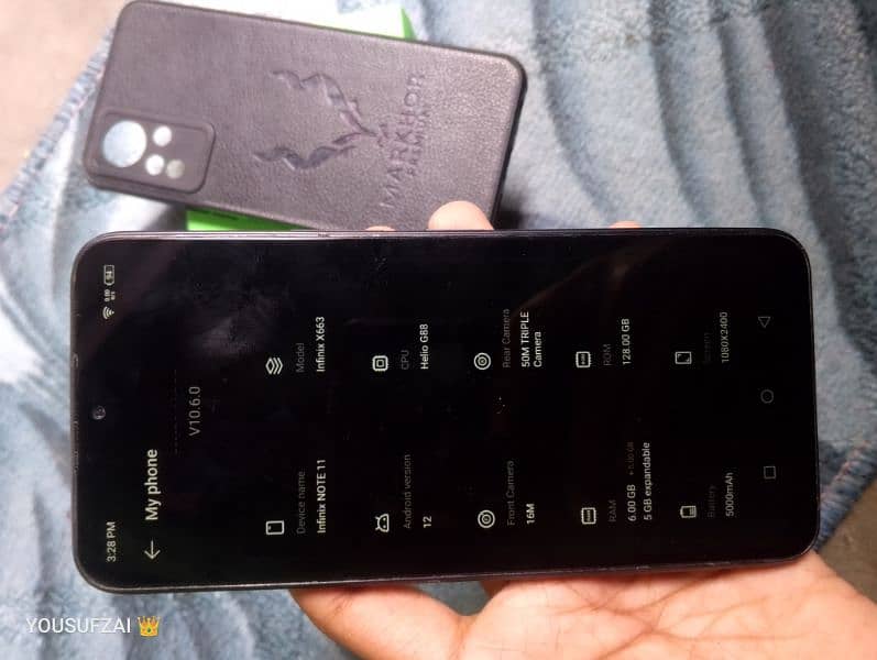 INFINIX NOT 11 6+5/128 DUAL SIM WITH BOX 2