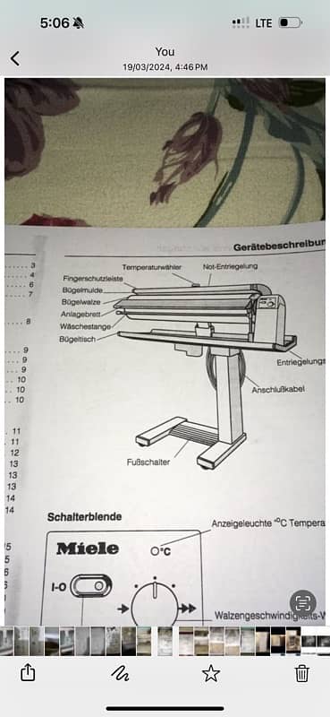 iron presser German made 15