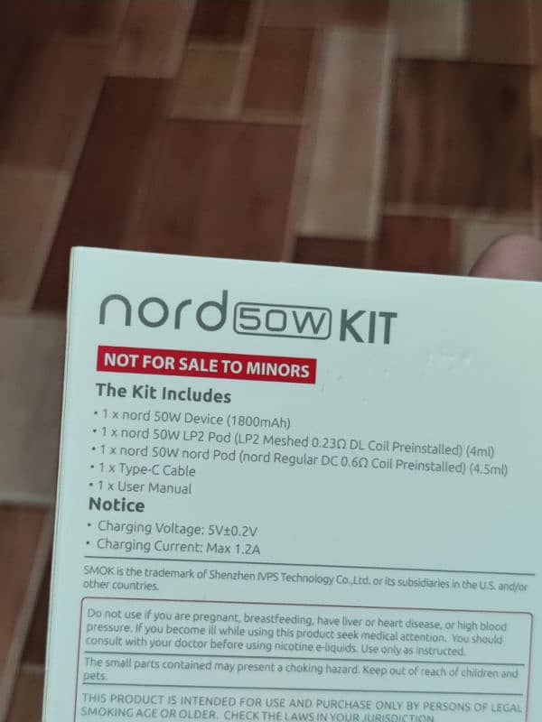 Nord sow vip vape 50w 2