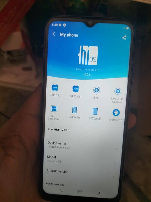 tecno spark 6 Go 04/64Gb PTA approved 1