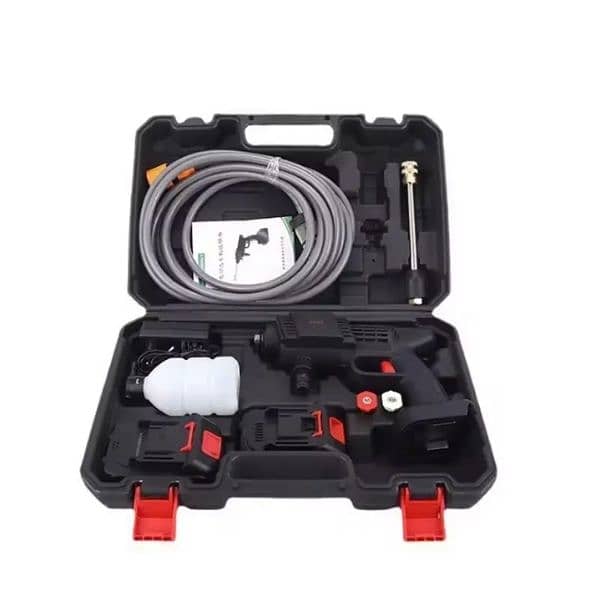 Automatic Cordless Wireless Car Wash Spray Gun High Pressure Kit 2