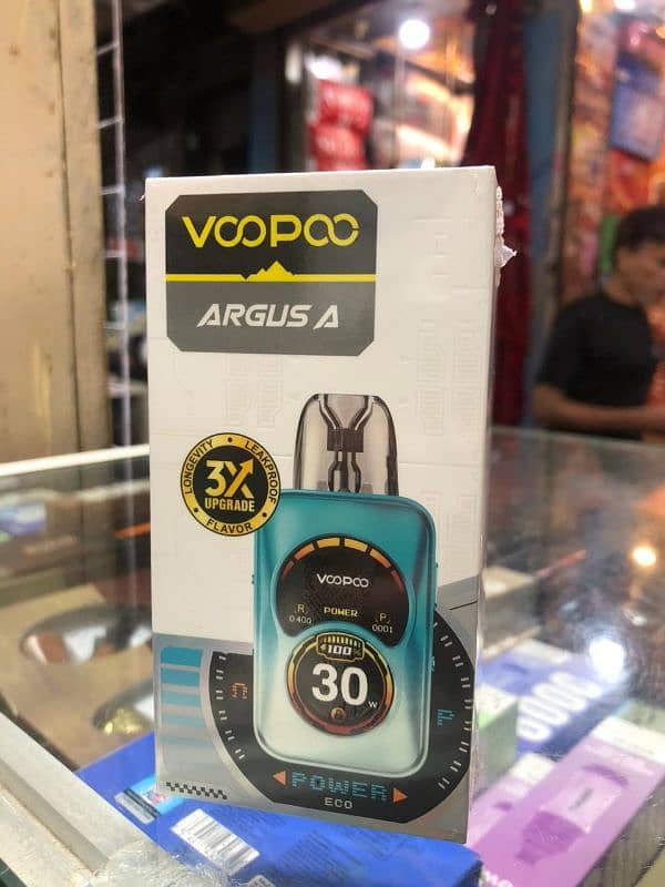 Voopoo Argus A Pod Kit Original box pack 0